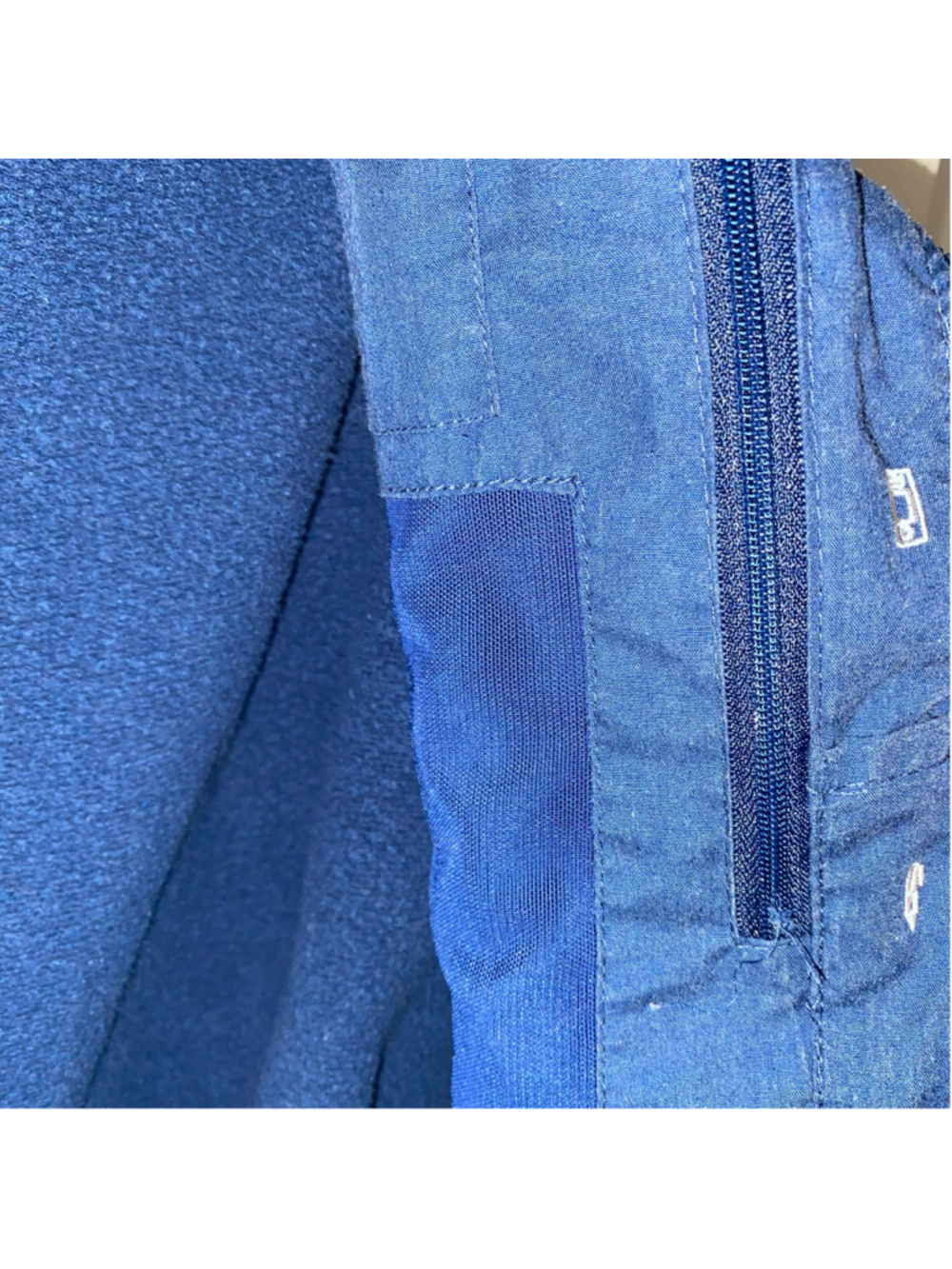 Men's Authentic SCOTTeVEST Zip-Up Hoodie, Size L, Blue - Picture 4 of 8